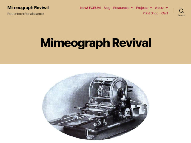 mimeographrevival.com preview image