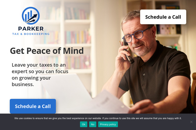 parkertaxandbookkeeping.com preview image